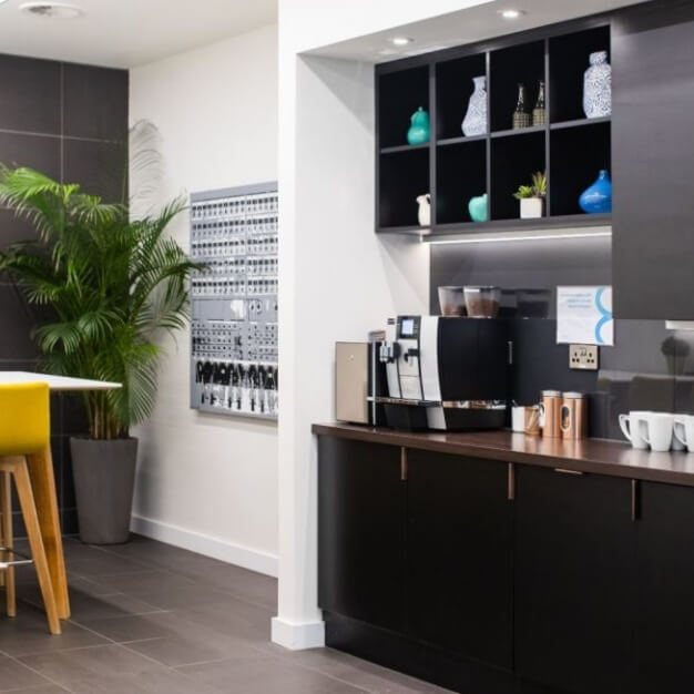 Kitchenette at New York Street, Bruntwood in Manchester