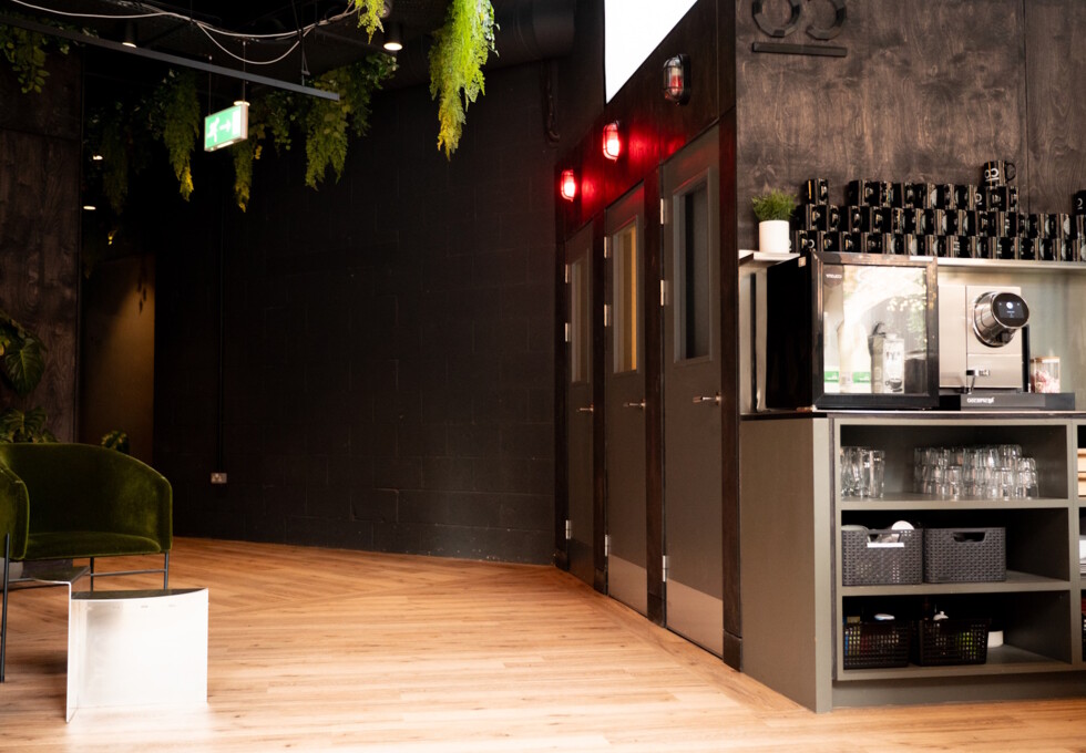 Kitchenette at Piccadilly Place, Northern Group Business Centres Ltd in Manchester