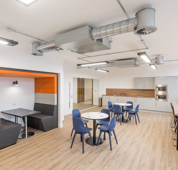 Kitchenette at Portland Street, Bruntwood in Manchester