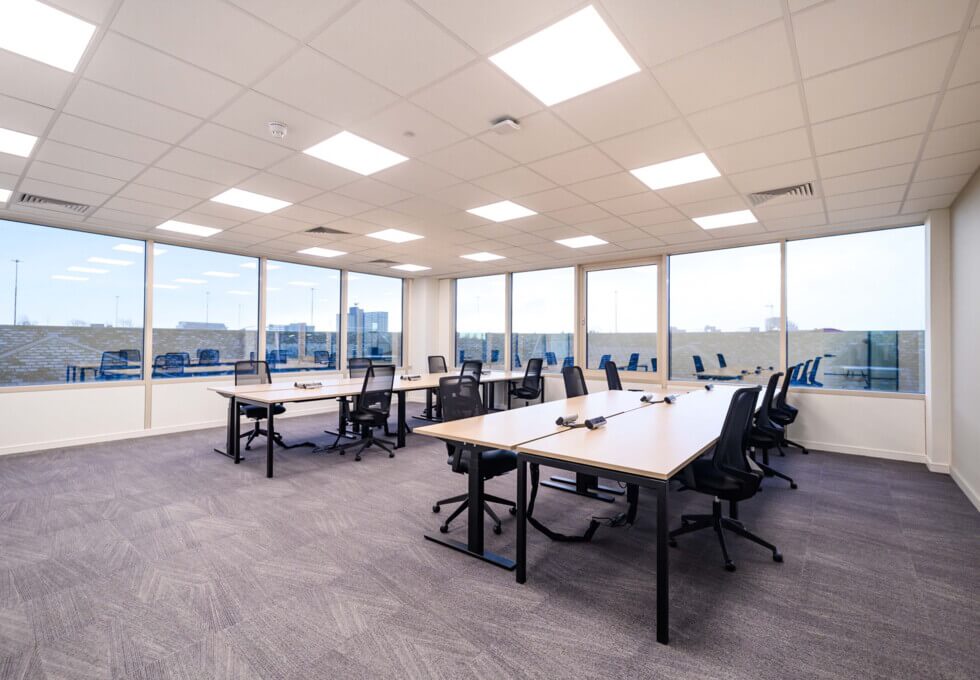 Private workspace, Exchange Quay, Citibase in Manchester