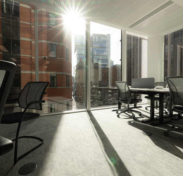 Private workspace, York Street, Gilbanks in Manchester