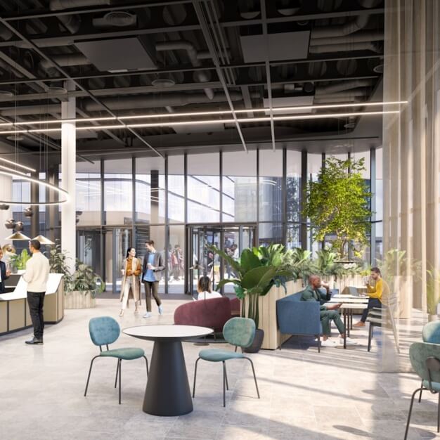 Reception in Embankment, X and Why Ltd, Manchester