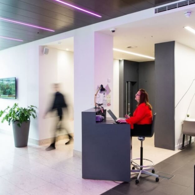 Reception in New York Street, Bruntwood, Manchester