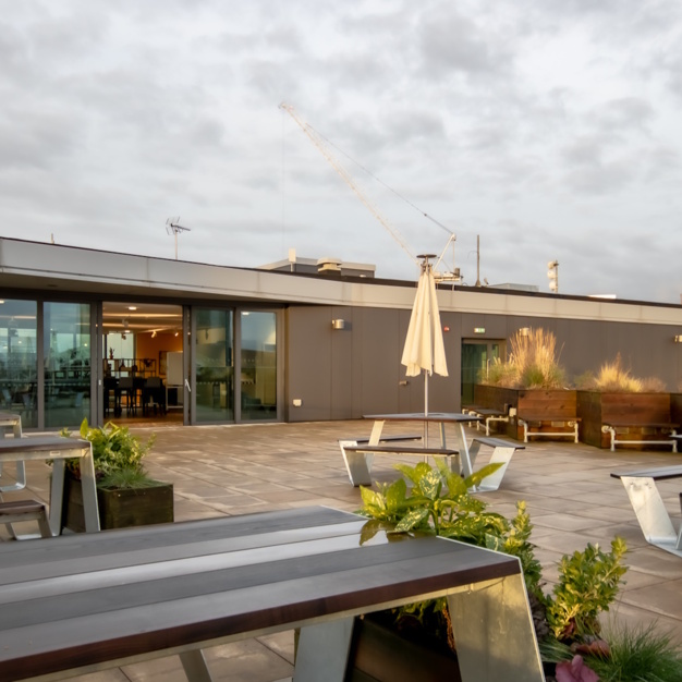 Roof terrace - Mount Street, Industrious UK Holdings Ltd in Manchester