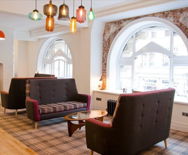 The breakout area at King Street, The Offices (Northwest) Limited in Manchester