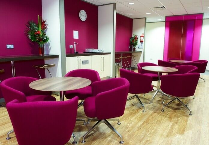 The Breakout area - Exchange Quay, The Serviced Office Company (Manchester)
