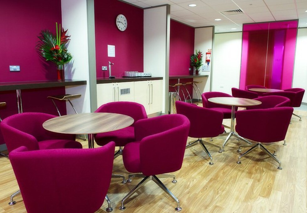 The Breakout area - Exchange Quay, The Serviced Office Company (Manchester)