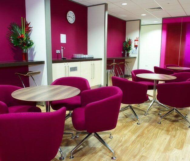 The Breakout area - Exchange Quay, The Serviced Office Company (Manchester)