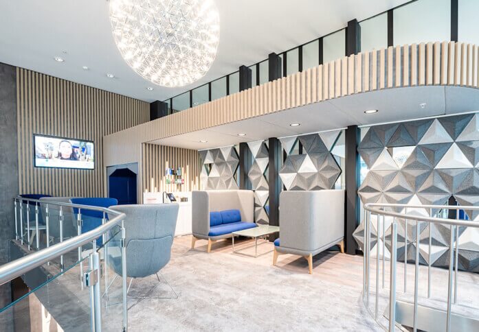 The breakout area - Hardman Square, Landmark Space (Manchester)