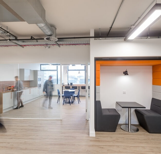 The breakout area - Portland Street, Bruntwood (Manchester)