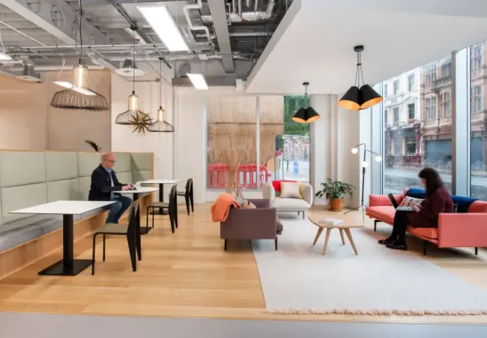 The breakout space for clients - Deansgate, Regus in Manchester