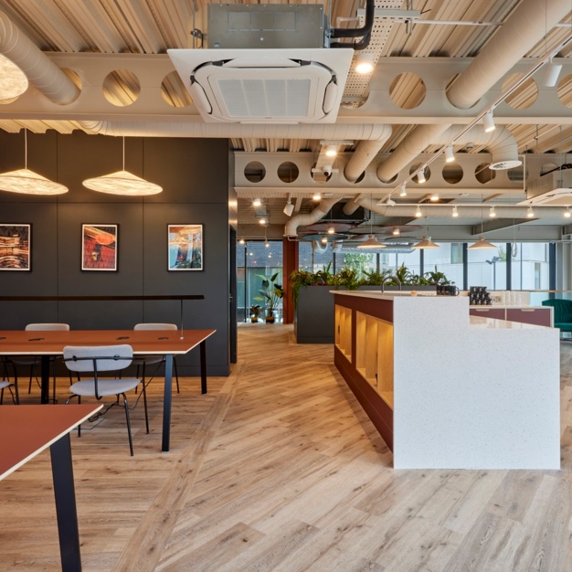 The breakout space in Great Ancoats Street, Northern Group Business Centres Ltd (Manchester)