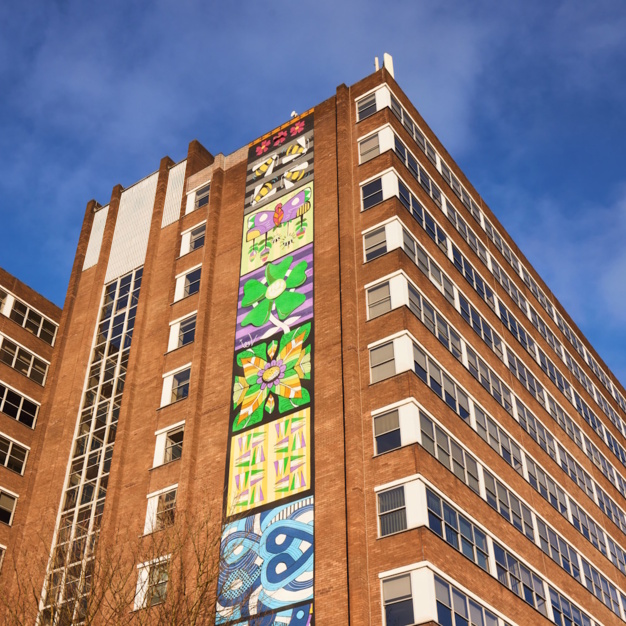 The building at Chester Road, Bruntwood in Manchester