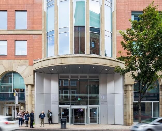 The building at John Dalton Street, WeWork, Manchester