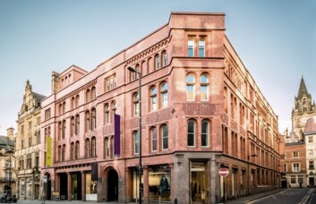 The building at King Street, Orega, Manchester