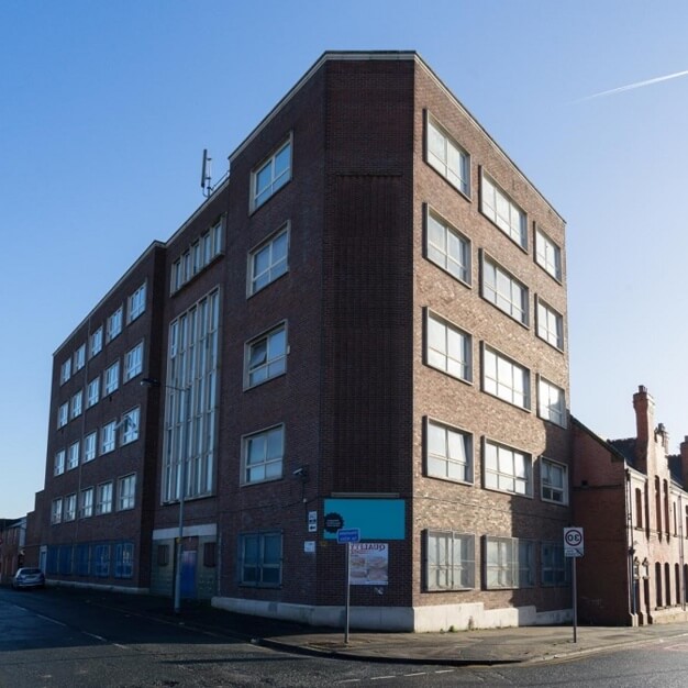 The building at Monsall Road, Biz-Space in Manchester