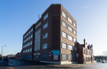 The building at Monsall Road, Biz-Space in Manchester