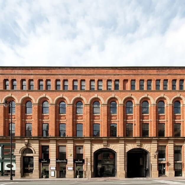 The building at Portland Street, Bruntwood, Manchester