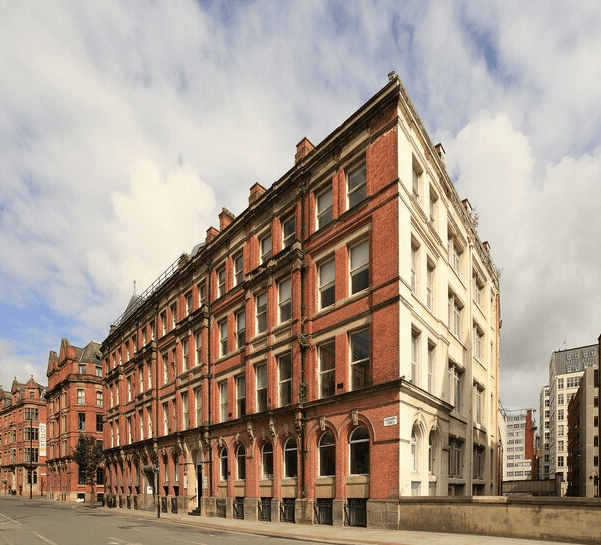 The building at Portland Street, Portland Plaza Ltd, Manchester