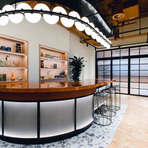 The café at Oxford Street, Orega in Manchester