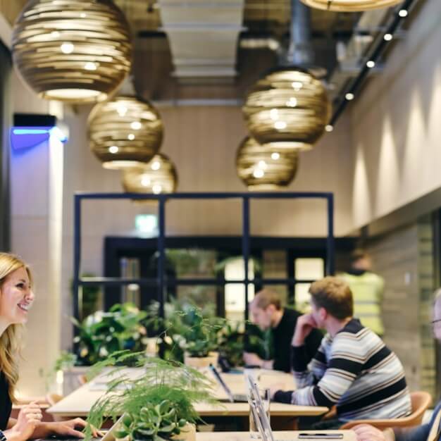 The communal space at Marble Street, Bruntwood in Manchester