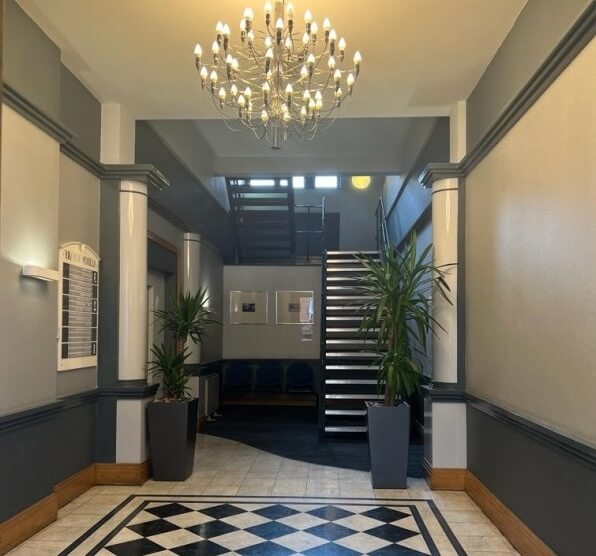 The hallway in Albion Street, Locus Properties Ltd, Manchester