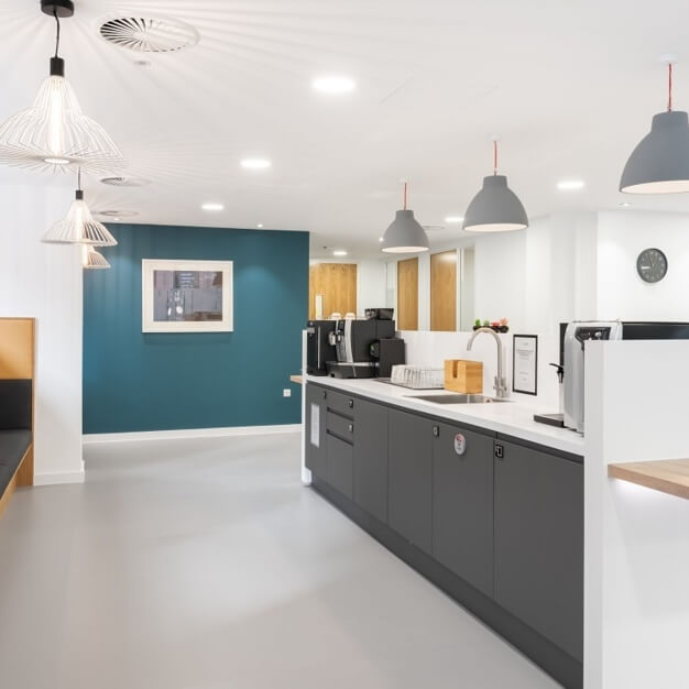 The Kitchen at Charlotte Street, Regus in Manchester