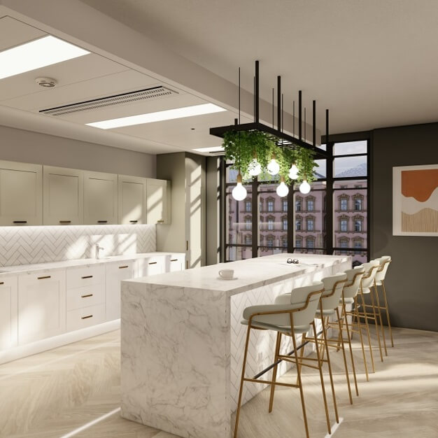 The Kitchen at Parsonage Gardens, Orega in Manchester