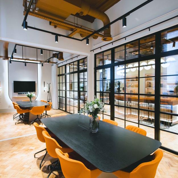 The meeting room at Oxford Street (Orega in Manchester)