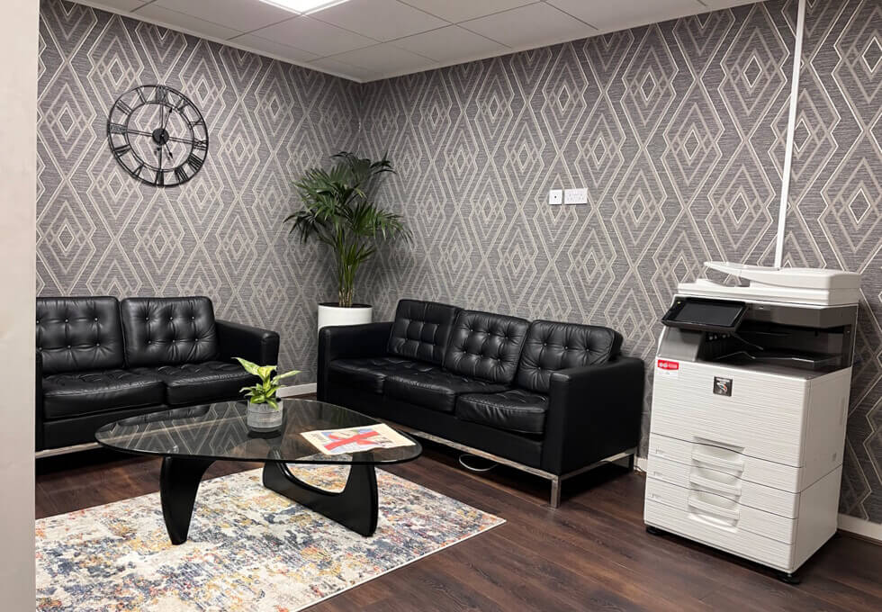 The printer at Bridge Street, Logix Business Services Ltd in Manchester