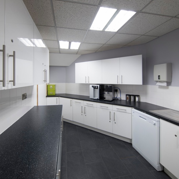 Kitchenette at The Pavilions, Regus in Preston