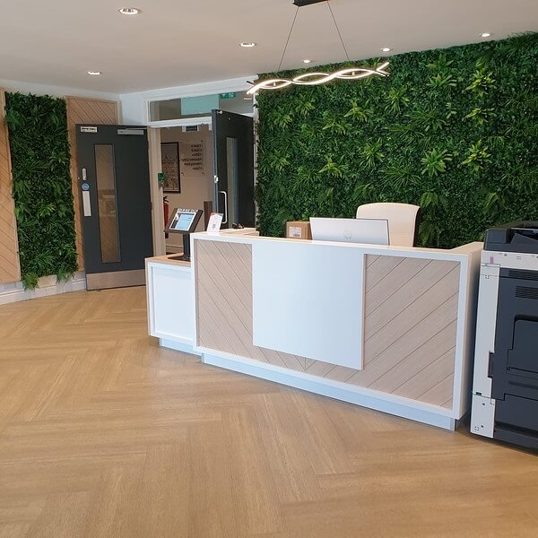 Reception area at Caxton Road, Mayfair Investment Properties in Preston