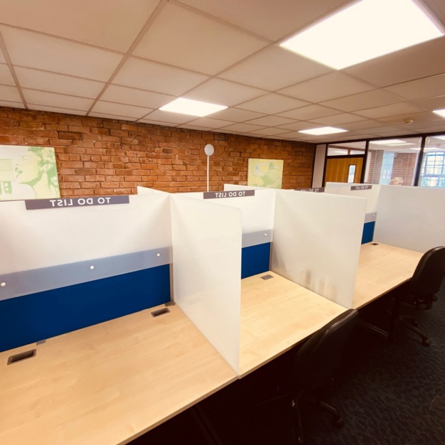 The communal space at Church Street, Cotton Court Services Limited in Preston