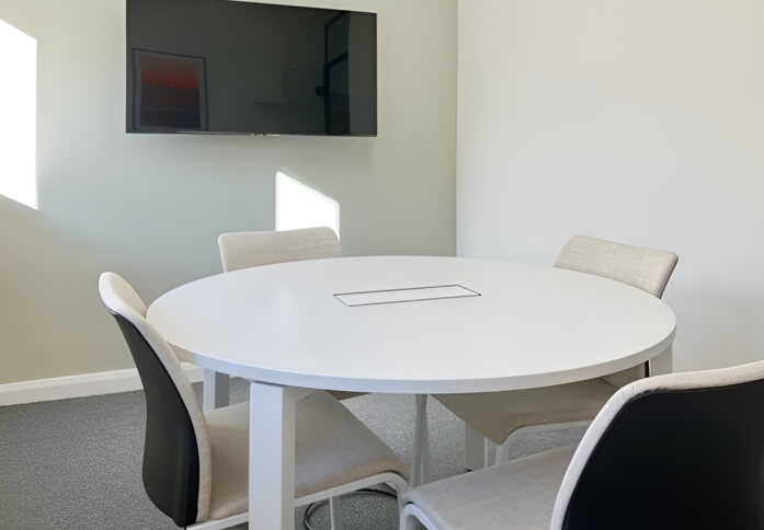 The meeting room at Ringway, Regus in Preston