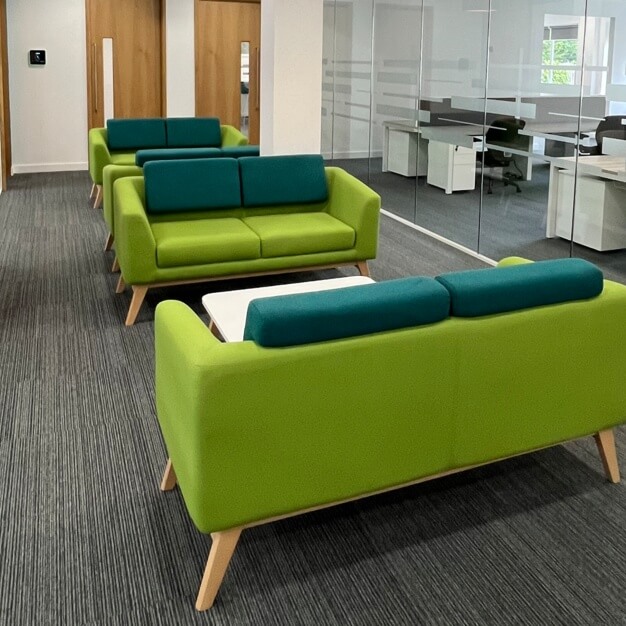 Breakout area at Carolina Way, Hope Park Business Centre in Salford