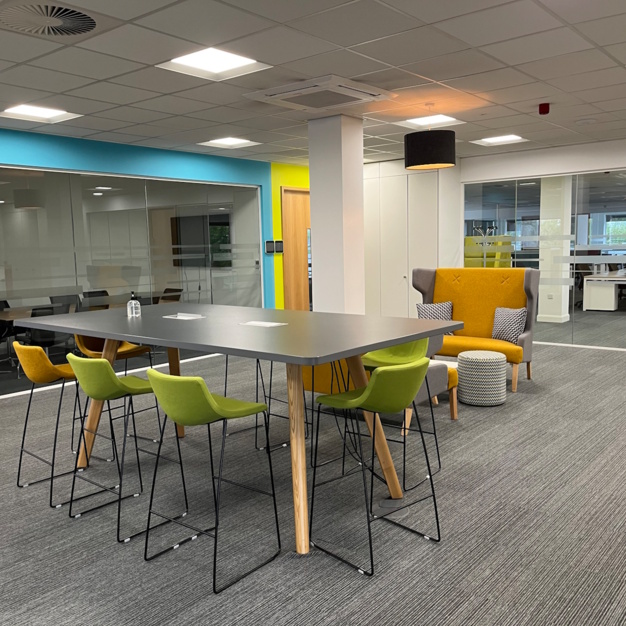 Client Breakout space - Carolina Way, Hope Park Business Centre in Salford