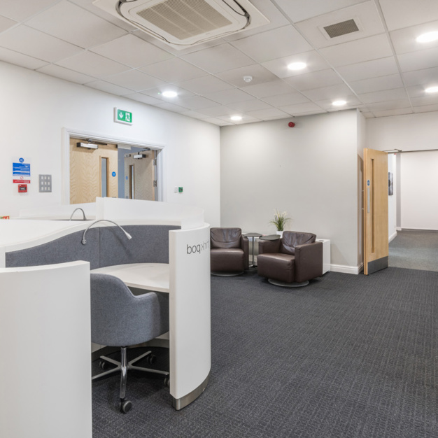 Breakout area at Crab Lane, Regus in Warrington