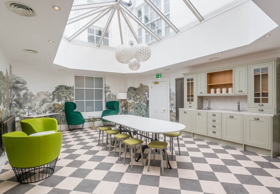 Breakout space in Greenalls Avenue, Bruntwood (Warrington)
