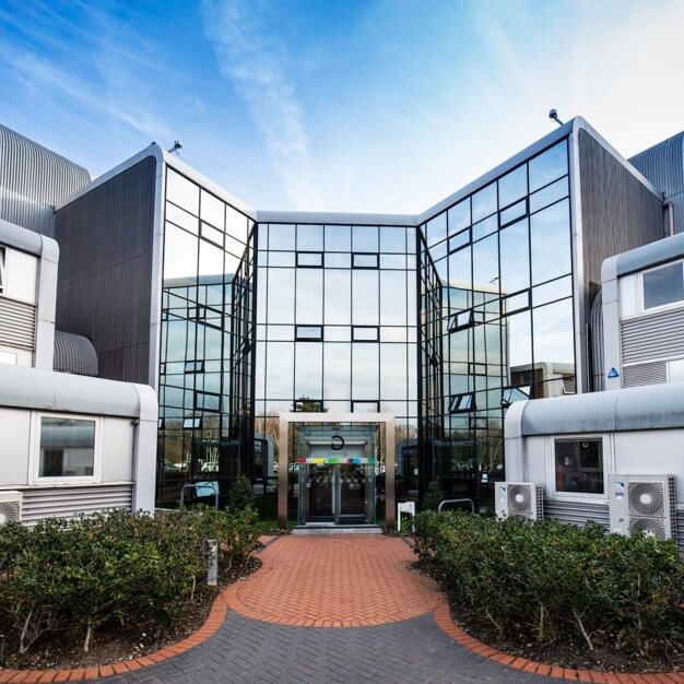 Building external for Garrett Field, Citibase, Warrington