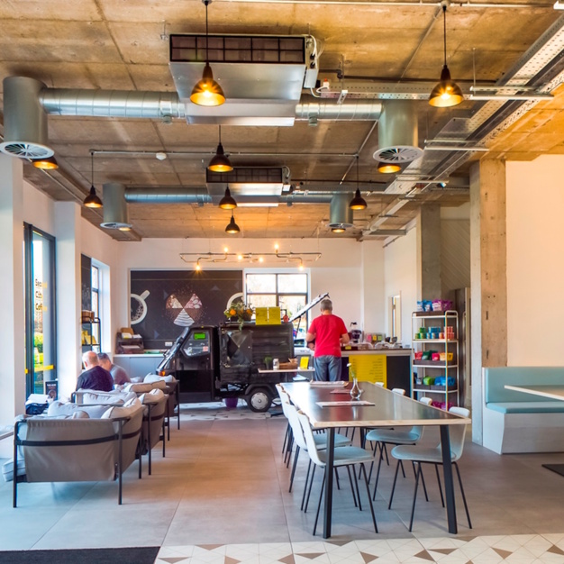 Café at Greenalls Avenue, Bruntwood in Warrington