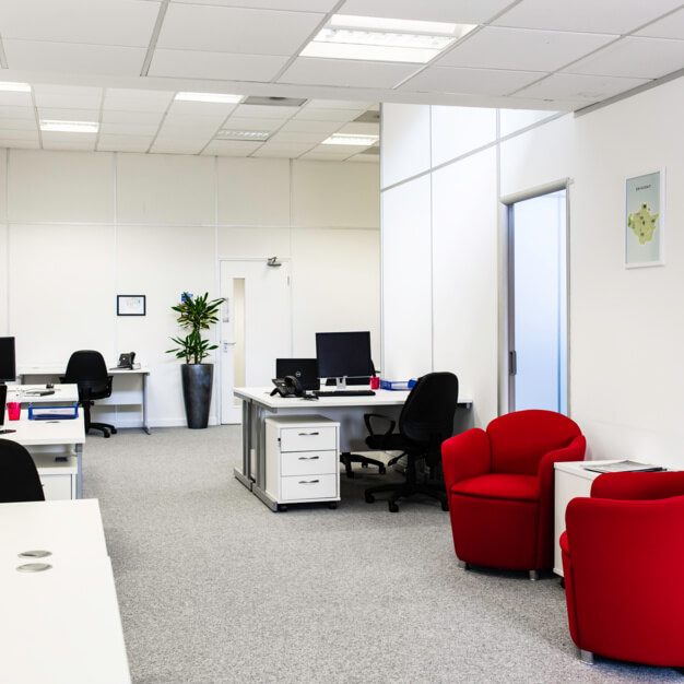 Private workspace, Garrett Field, Citibase in Warrington
