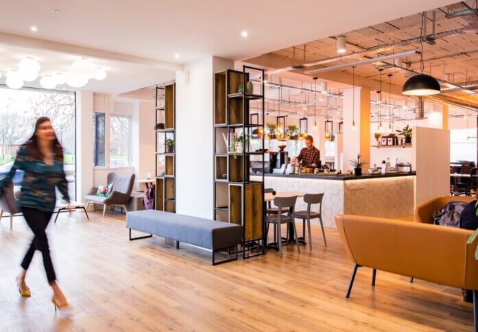 The breakout area in Sankey Street, Equinox Properties Ltd (Warrington)
