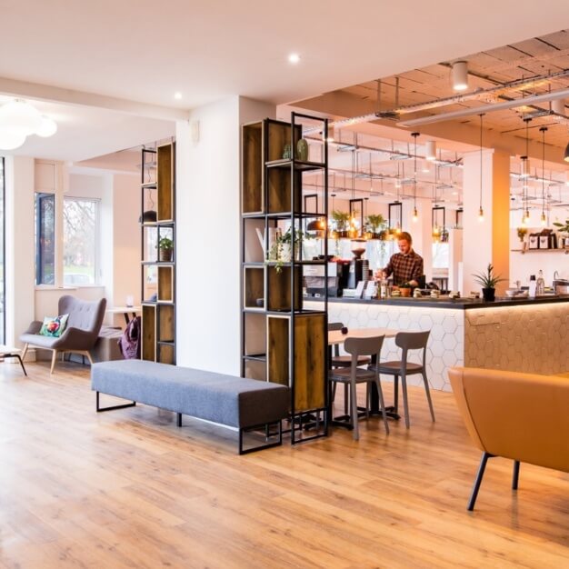 The breakout area in Sankey Street, Equinox Properties Ltd (Warrington)