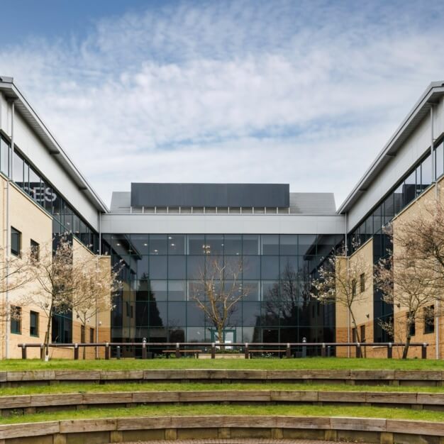The building at Lakeside Drive, Pure Offices, Warrington