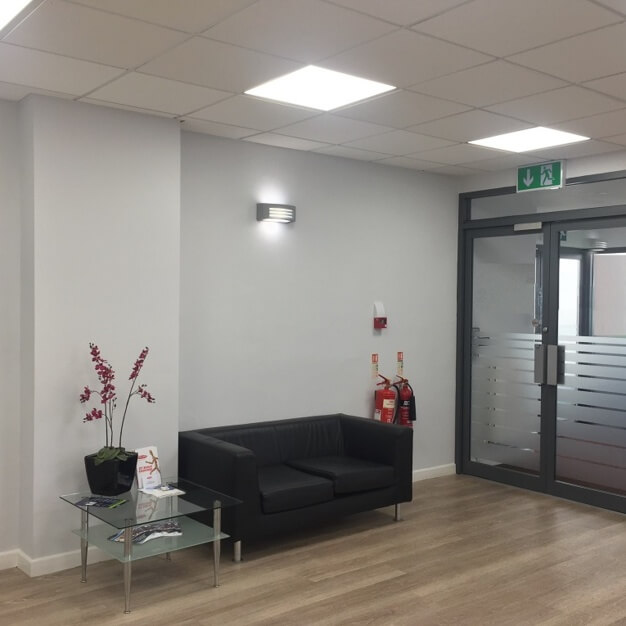Reception in Market Street, Business Space Solutions, Wigan