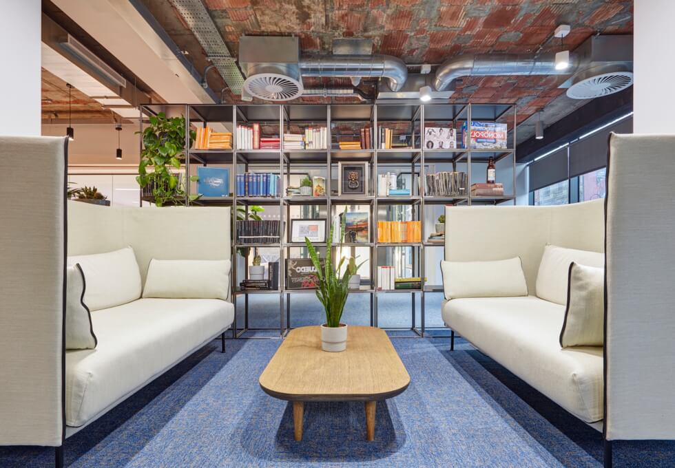 Breakout area at High Street, Clockwise Limited in Belfast
