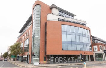 Building outside at Cromac Square, Regus, Belfast