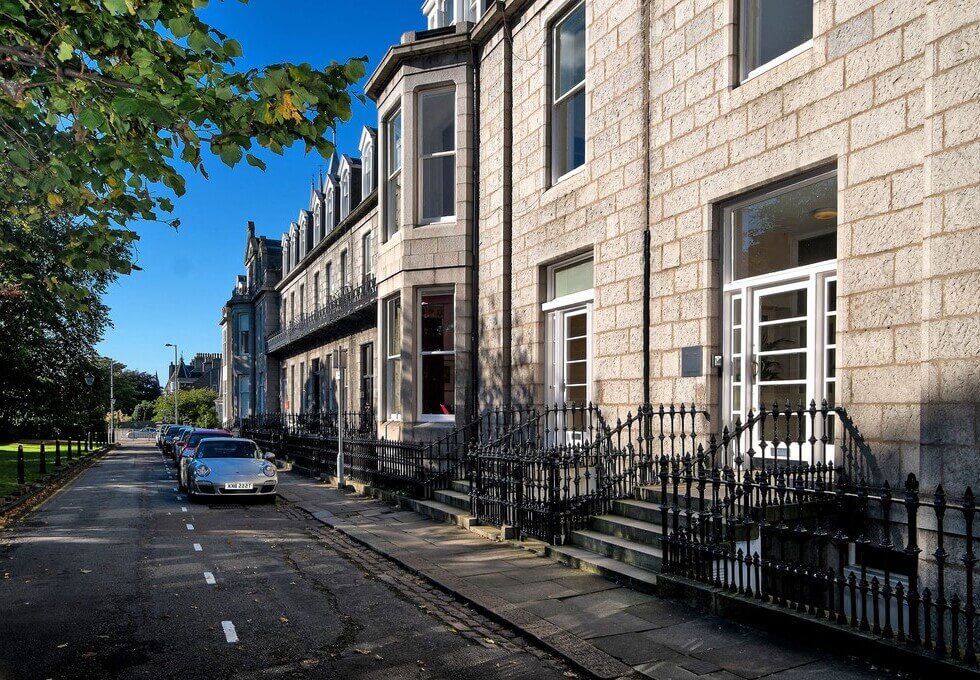 Building external for Queen's Gardens, Skene Business Centres, Aberdeen