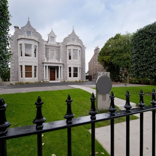 Building outside at Queens Road, Citibase, Aberdeen