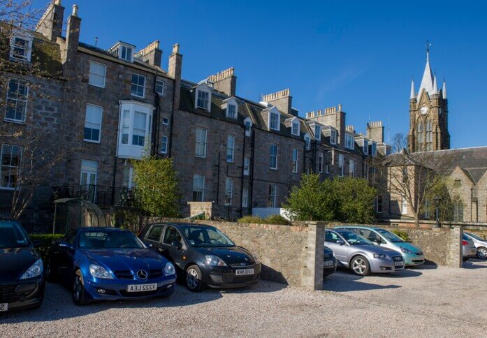 Parking at Queen's Gardens, Skene Business Centres (Aberdeen)